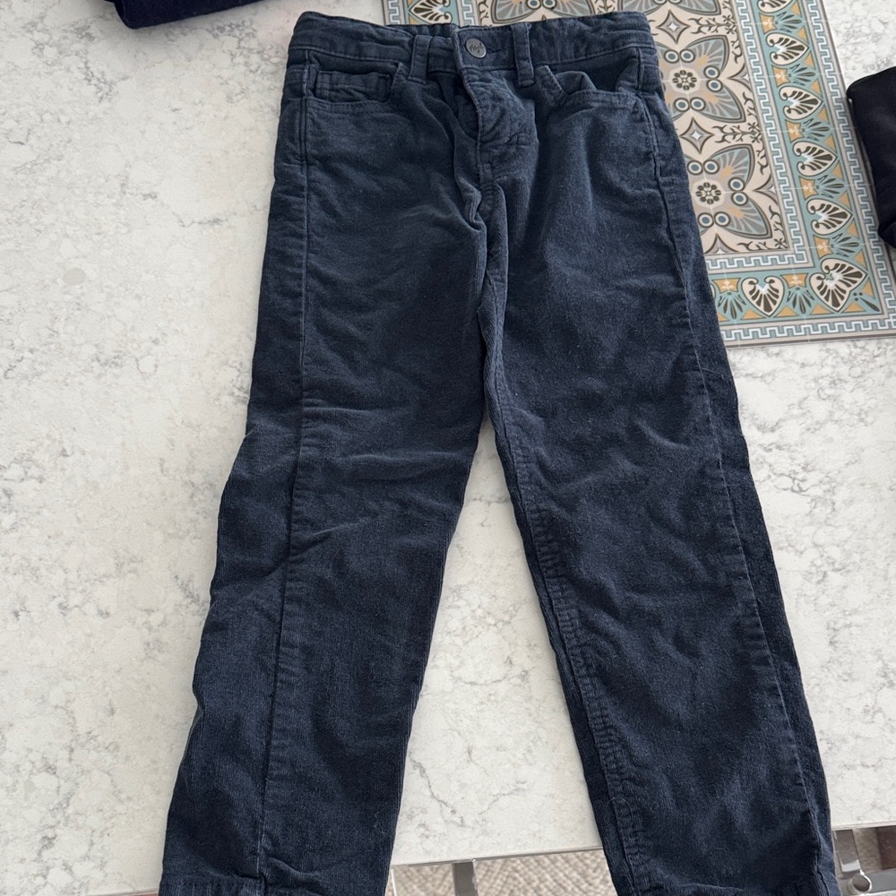Mayoral Blue Corduroy Trousers